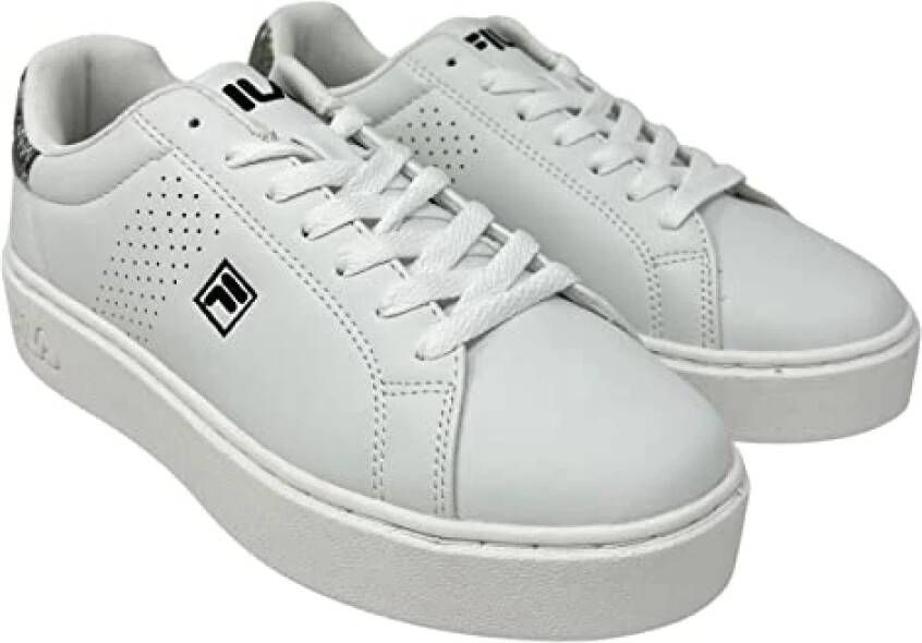 Fila Hoge Top Sneakers Wit Zwart White Dames