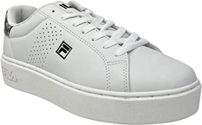 Fila Hoge Top Sneakers Wit Zwart White Dames