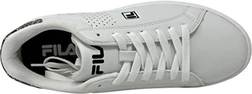 Fila Hoge Top Sneakers Wit Zwart White Dames