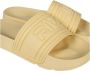 Fila Instap Sandalen Comfortabele Ronde Neus Yellow Dames - Thumbnail 4