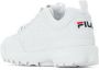 Fila Witte Polyester Sneaker met Contrasterende Details White Dames - Thumbnail 14