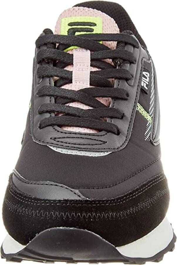 Fila Lage Sneakers Black Dames