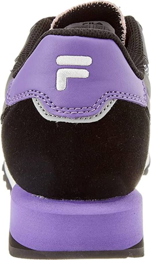 Fila Lage Sneakers Black Dames