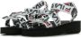 Fila Logo sandalen Zwart Dames - Thumbnail 3