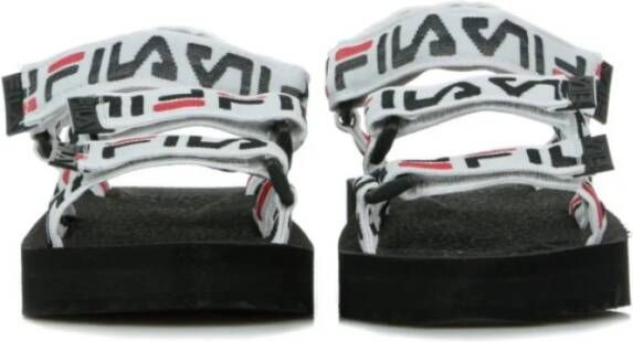 Fila Logo sandalen Zwart Dames