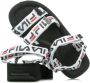 Fila Logo sandalen Zwart Dames - Thumbnail 10