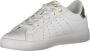 Fila Luxe Veterschoenen met Gouden Accenten White Dames - Thumbnail 11