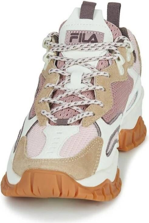 Fila Mauve Chalk Cream Sneakers Multicolor Dames