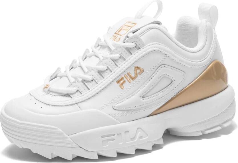 Fila Premium Disruptor Sneakers Ronde Neus White Dames