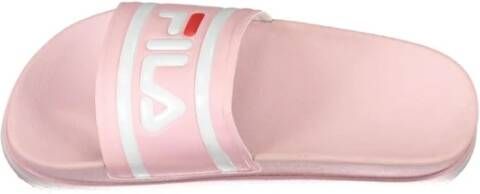 Fila Roze Sleehak Sandalen met Contrastdetails Pink Dames