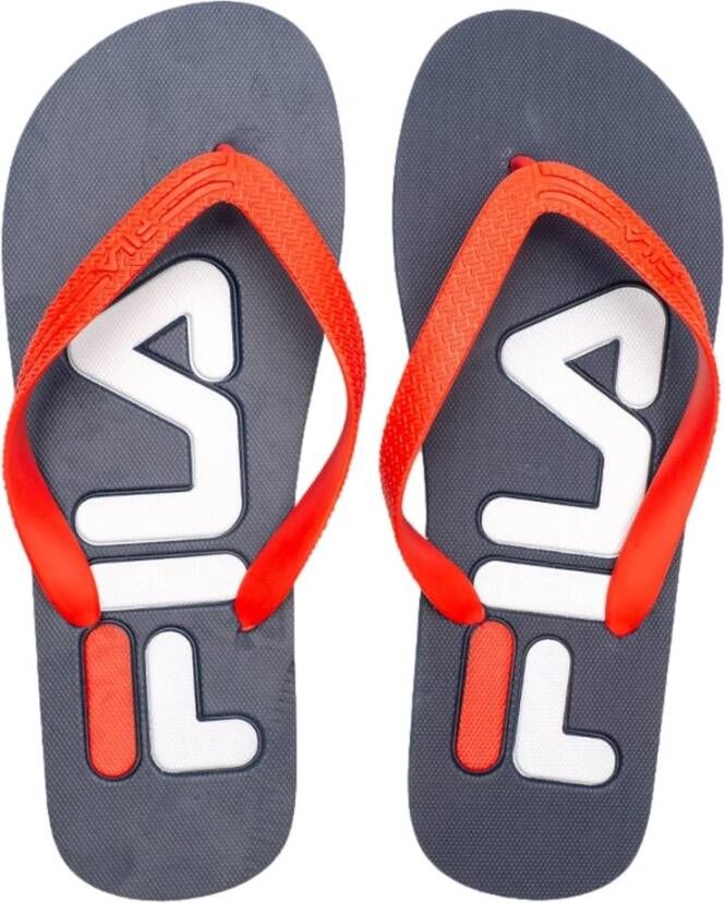 Fila Slippers Blauw Heren