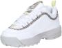 Fila Wit Grijs Violet Lage Top Sneaker White Dames - Thumbnail 5