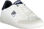 Fila Witte Polyester Sportsneaker Blauwe Details White Heren - Thumbnail 8