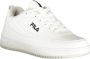 Fila Sportieve witte vetersneakers met borduurwerk White Dames - Thumbnail 6