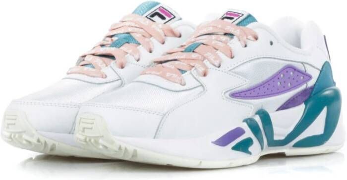 Fila Wit Caribische Zee Lage Top Dames Schoenen White Dames