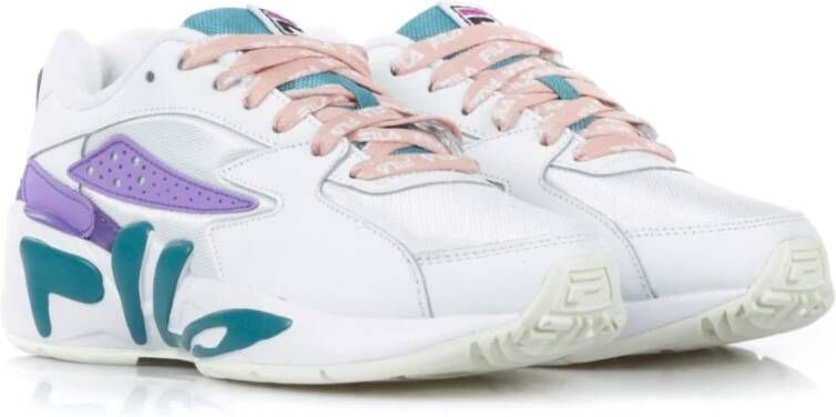 Fila Wit Caribische Zee Lage Top Dames Schoenen White Dames