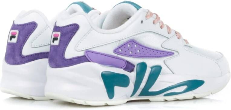 Fila Wit Caribische Zee Lage Top Dames Schoenen White Dames