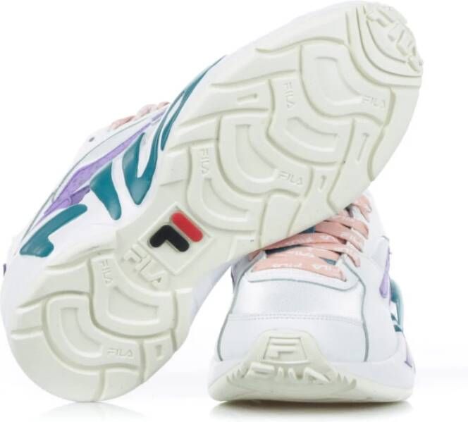 Fila Wit Caribische Zee Lage Top Dames Schoenen White Dames