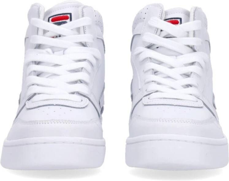 Fila Witte High-Top Sneaker Vetersluiting White Heren