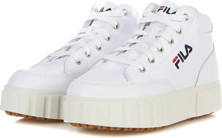 Fila Witte High-Top Vetersneaker White Dames