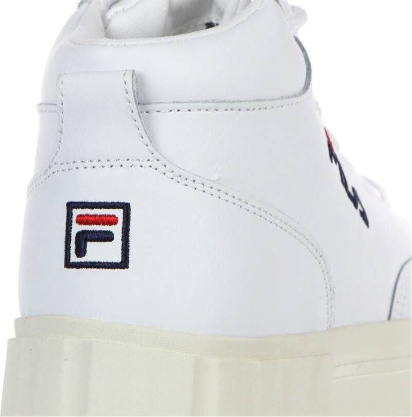 Fila Witte High-Top Vetersneaker White Dames