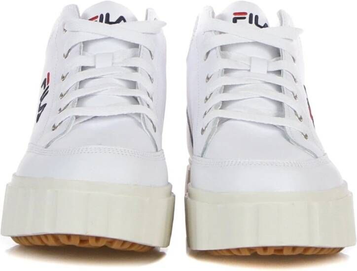 Fila Witte High-Top Vetersneaker White Dames