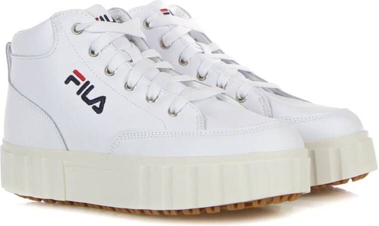 Fila Witte High-Top Vetersneaker White Dames