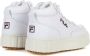 Fila Witte High-Top Vetersneaker White Dames - Thumbnail 7