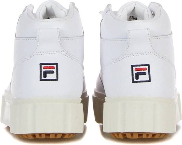 Fila Witte High-Top Vetersneaker White Dames