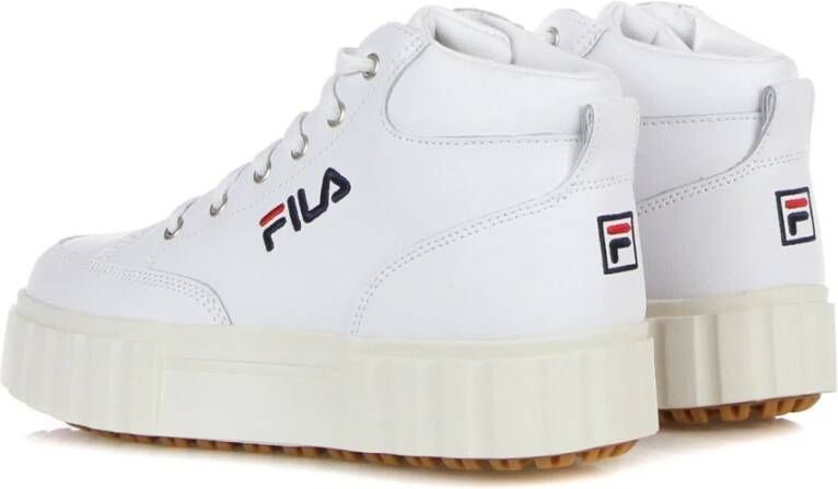 Fila Witte High-Top Vetersneaker White Dames