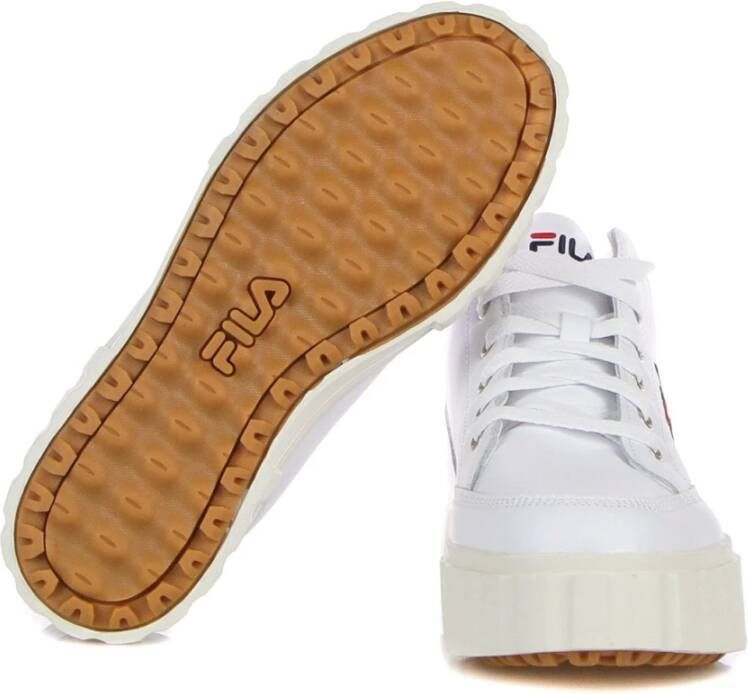 Fila Witte High-Top Vetersneaker White Dames