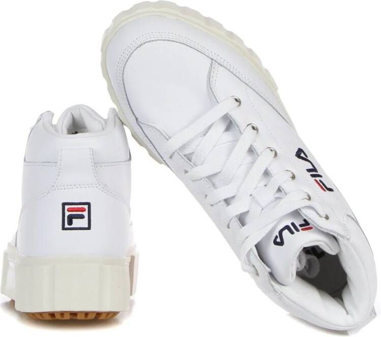 Fila Witte High-Top Vetersneaker White Dames