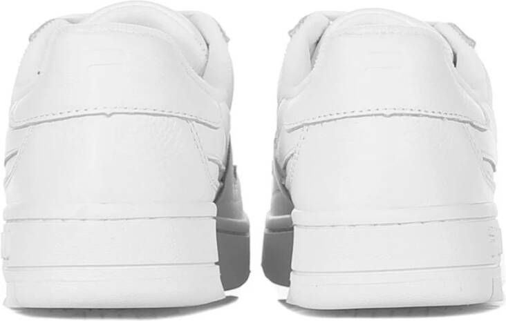 Fila Witte lage eco-leren sneaker White Dames