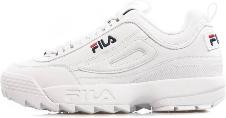 Fila Witte Lage Top Herensneaker White Heren