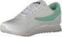 Fila Damen Retro Laufschuh Low Orbit Women White-Brook Green - Thumbnail 8