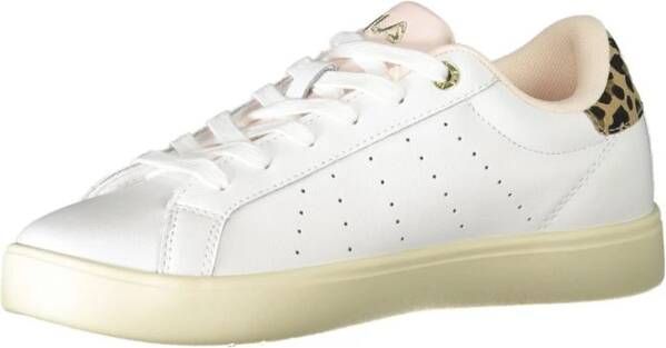 Fila Witte Polyester Sneaker White Dames