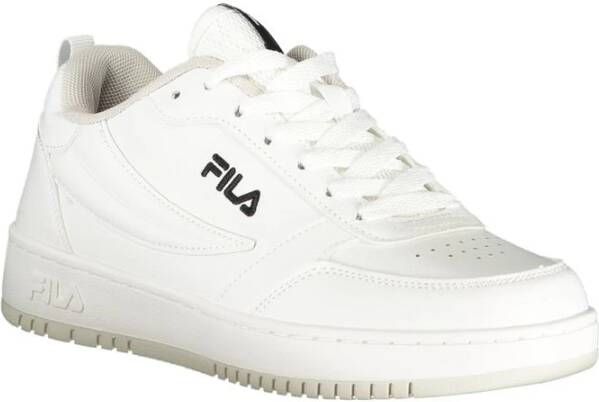 Fila Witte Polyester Sneaker White Dames