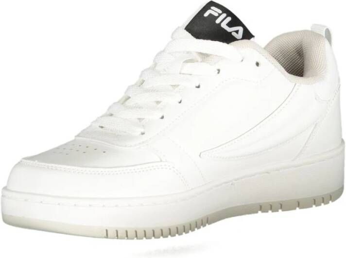 Fila Witte Polyester Sneaker White Dames