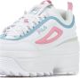 Fila Witte Rosebloom Sleehak Damesschoen White Dames - Thumbnail 11