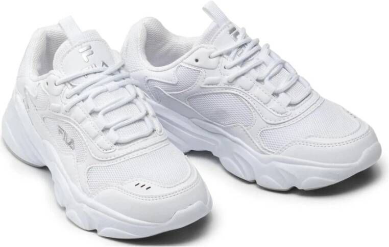 Fila Witte Vrijetijdssneakers voor Vrouwen White Dames