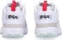 Fila Wit Zilver Lage Sneaker met Versteviging White Heren - Thumbnail 5