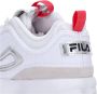 Fila Wit Zilver Lage Sneaker met Versteviging White Heren - Thumbnail 7