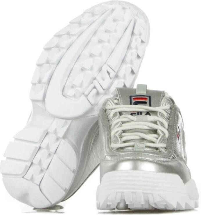 Fila Zilveren Lage Disruptor Damesschoen Gray Heren