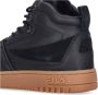 Fila Zwarte High-Top Sneaker Vetersluiting Black Heren - Thumbnail 52