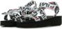 Fila Zwarte Logo Sandaal Dames Slippers Black Dames - Thumbnail 3