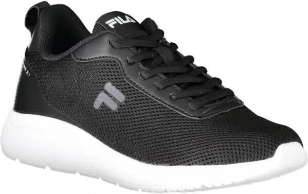 Fila Zwarte Polyester Sneaker Black Dames