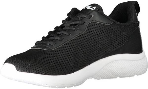 Fila Zwarte Polyester Sneaker Black Dames