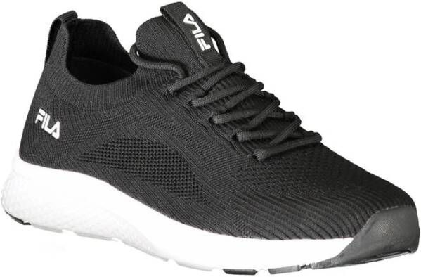 Fila Zwarte Polyester Sneaker Black Dames