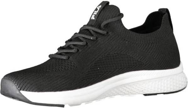 Fila Zwarte Polyester Sneaker Black Dames