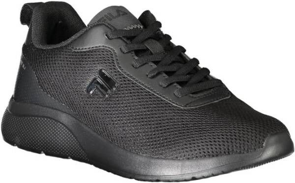 Fila Zwarte Polyester Sneaker Black Dames